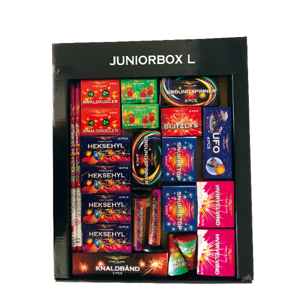 Large juniorsort. i �ske Firstclass