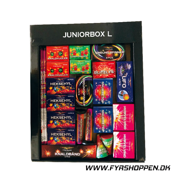 Large juniorsort. i ske Firstclass