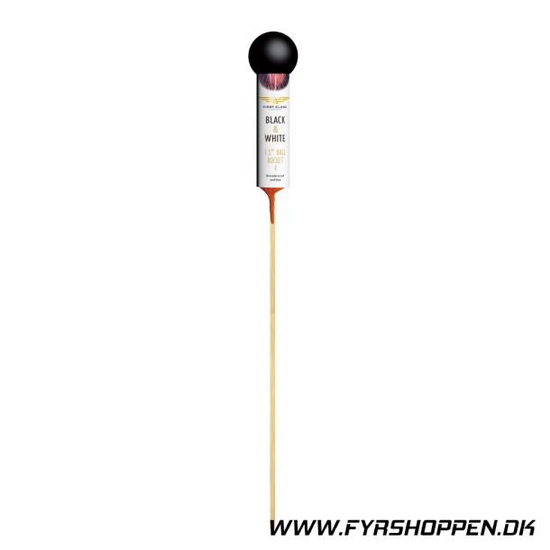 1,5" kugleraketter 9 stk. Firstclass