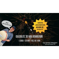  Guldblitz 30 mm. bomber�r Firstclass