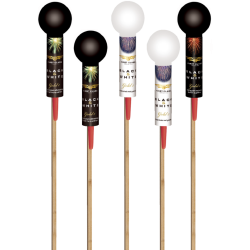 Gold 2" raketter pk m. 5 stk Firstclass