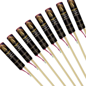 Salut 8 stk. salutraketter Firstclass