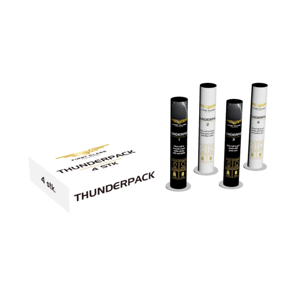 Thunderpack 4 stk. 30 mm. Firstclass