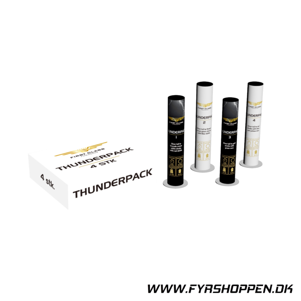 Thunderpack 4 stk. 30 mm. Firstclass
