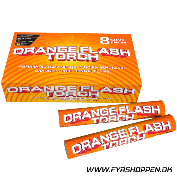 Orange strobe F1 Jorge