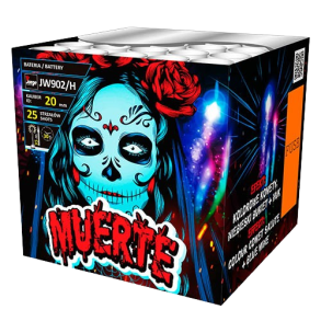 Muerte 25 skuds salutbatteri Jorge