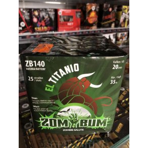 Zom Bum El Titanio salutbatteri Piromax
