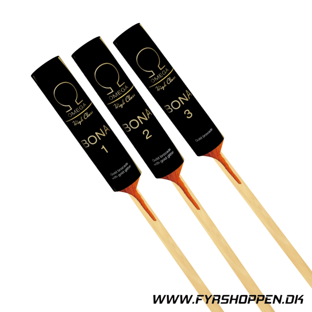 Bona Raketsortiment 3 stk. Omega